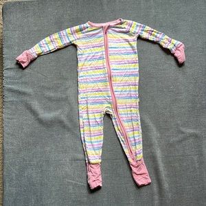 Little Sleepies Multicolor Striped Kids Pajamas